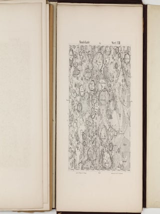 Mondkarte in 25 Sectionen und 2 Erläuterungstafeln. Herausgegeben von Dr. J.F.Julius Schmidt. Neue wohlfeile Ausgabe. Mit einem Vorwort von H. Ebert.