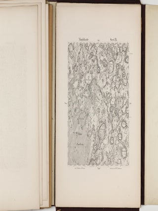 Mondkarte in 25 Sectionen und 2 Erläuterungstafeln. Herausgegeben von Dr. J.F.Julius Schmidt. Neue wohlfeile Ausgabe. Mit einem Vorwort von H. Ebert.