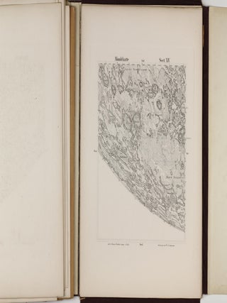 Mondkarte in 25 Sectionen und 2 Erläuterungstafeln. Herausgegeben von Dr. J.F.Julius Schmidt. Neue wohlfeile Ausgabe. Mit einem Vorwort von H. Ebert.