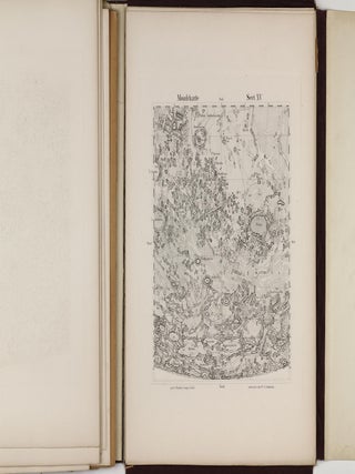 Mondkarte in 25 Sectionen und 2 Erläuterungstafeln. Herausgegeben von Dr. J.F.Julius Schmidt. Neue wohlfeile Ausgabe. Mit einem Vorwort von H. Ebert.