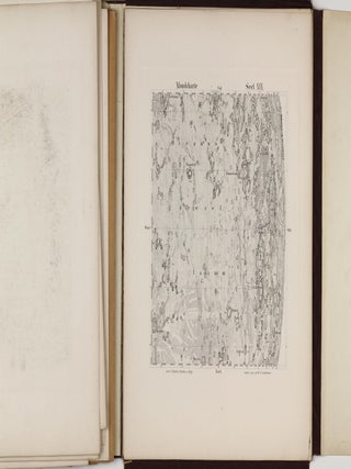 Mondkarte in 25 Sectionen und 2 Erläuterungstafeln. Herausgegeben von Dr. J.F.Julius Schmidt. Neue wohlfeile Ausgabe. Mit einem Vorwort von H. Ebert.