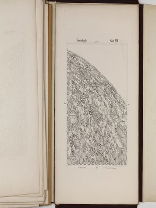 Mondkarte in 25 Sectionen und 2 Erläuterungstafeln. Herausgegeben von Dr. J.F.Julius Schmidt. Neue wohlfeile Ausgabe. Mit einem Vorwort von H. Ebert.