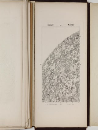 Mondkarte in 25 Sectionen und 2 Erläuterungstafeln. Herausgegeben von Dr. J.F.Julius Schmidt. Neue wohlfeile Ausgabe. Mit einem Vorwort von H. Ebert.