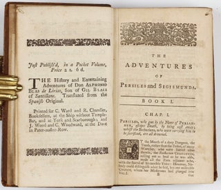 Persiles and Sigismunda: A Celebrated Novel. Intermixed with a great Variety of Delightful Histories and Entertaining Adventures Written in Spanish by Michael de Cervantes Saavedra, Author of Don Quixote. Translated into English from the Original.