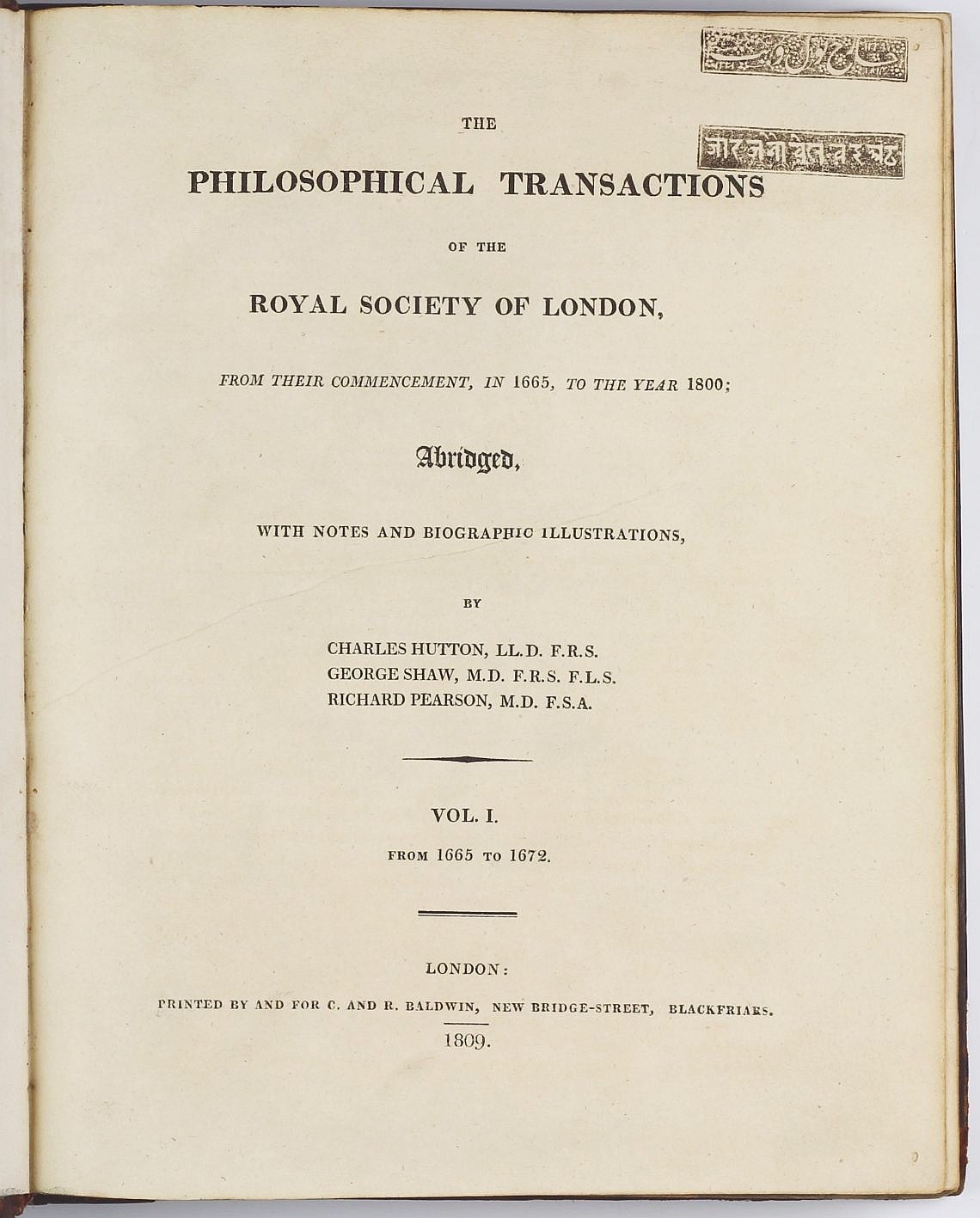 The Philosophical Transactions Of The Royal Society Of London, From ...