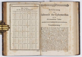 Astronomisches Jahrbuch für die Jahre 1804 bis 1829. Set of 26 volumes, bound in 13 volumes.