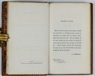 Presentation copy to Sir James Paget, inscribed by the author: Reflections on the Decline of Science in England.