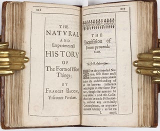 The Naturall and Experimentall History of Winds, &c. Written in Latine by the Right Honorable Francis Lo: Verulam, Viscount St. Alban. Translated into English by R. G. Gent.