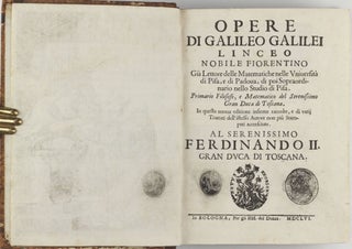 Opere. In questa nuova editione insieme raccolte, e di varii Trattati dell'istesso Autore non piu Stampati accresciute.
