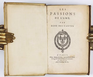 Item #002758 Les Passions de l'Ame. Rene DESCARTES