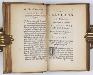 Les Passions de l'Ame.