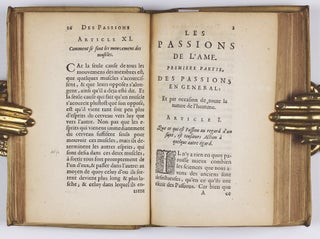 Les Passions de l'Ame.
