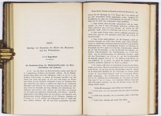 Beiträge zur Kenntniss der Constitution des Blutes. I. Über die Oxydation im lebenden Blute. pp. 133-150.