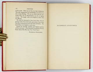 Alcoholics Anonymous: The Story of How More Than One Hundred Men Have Recovered from Alcoholism.