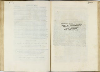 In hoc volumine haec continentu.r Ioannis Baptistae Egnatii Veneti In Dioscoridem ab Hermolao Barbaro tralatum annotamenta, quibus morborum et remediorum vocabula obscuriora ... : explicantur. / Hermolai Barbari ... Corollarii libri quinque non ante impressi.