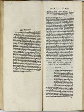 In hoc volumine haec continentu.r Ioannis Baptistae Egnatii Veneti In Dioscoridem ab Hermolao Barbaro tralatum annotamenta, quibus morborum et remediorum vocabula obscuriora ... : explicantur. / Hermolai Barbari ... Corollarii libri quinque non ante impressi.