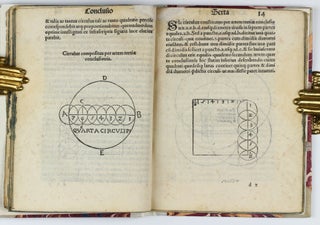 Tetragonismus id est circuli quadratura per Campanum Archimedem Syracusanum atque Boetium mathematicae perspicacissimos adinuenta. Edited by Pomponius Gauricus.