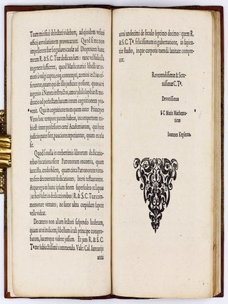 Dioptrice seu Demonstratio eorum quse visui & visi-bilibus propter Conspicilla non ita pridem inventa accidunt; praemissa epistola GALILAEI de iis, quae post editionem Nuncii Siderii ope Per-spicilli . . . deprehensa sunt. 2 parts in one volume.