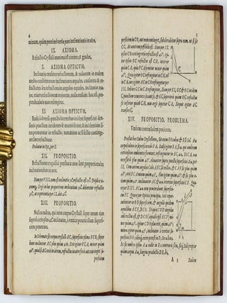 Dioptrice seu Demonstratio eorum quse visui & visi-bilibus propter Conspicilla non ita pridem inventa accidunt; praemissa epistola GALILAEI de iis, quae post editionem Nuncii Siderii ope Per-spicilli . . . deprehensa sunt. 2 parts in one volume.