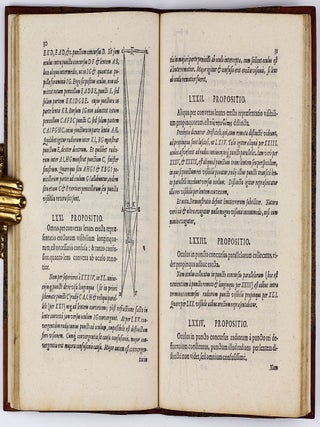Dioptrice seu Demonstratio eorum quse visui & visi-bilibus propter Conspicilla non ita pridem inventa accidunt; praemissa epistola GALILAEI de iis, quae post editionem Nuncii Siderii ope Per-spicilli . . . deprehensa sunt. 2 parts in one volume.