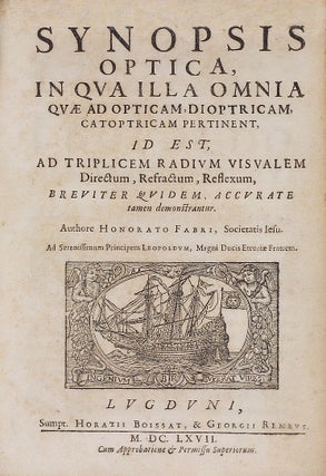 Item #002881 Synopsis optica, in qua illa omnia quae ad opticam, dioptricam, catoptricam...