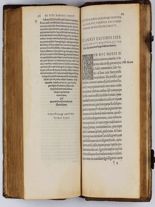Institutio totius Christianae religionis, nunc ex postrema authoris recognitione, quibusdam locis auctior, infinitis vero castigatior. . .
