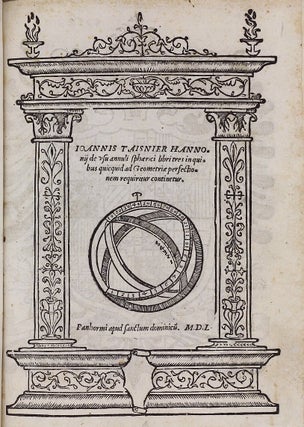 Item #002905 De usu annuli sphaerici libri tres in quibus quicquid ad geometriae perfectionem...