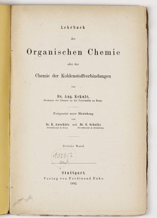 Lehrbuch der organischen Chemie oder der Chemie der Kohlenstoffverbindungen.