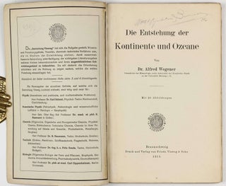 Die Entstehung der Kontinente und Ozeane.