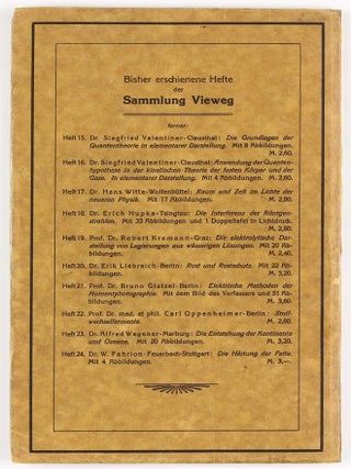 Die Entstehung der Kontinente und Ozeane.