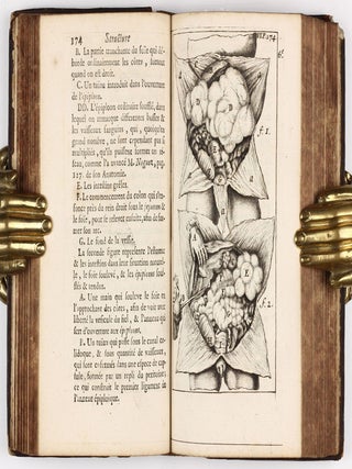 Splanchnologie, ou l'anatomie des visceres; avec des figures orginales, tirées d'après les cadavres; suivie d'une dissertation sur l'origine de la chirurgie. . .