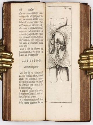 Splanchnologie, ou l'anatomie des visceres; avec des figures orginales, tirées d'après les cadavres; suivie d'une dissertation sur l'origine de la chirurgie. . .
