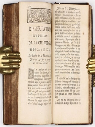 Splanchnologie, ou l'anatomie des visceres; avec des figures orginales, tirées d'après les cadavres; suivie d'une dissertation sur l'origine de la chirurgie. . .