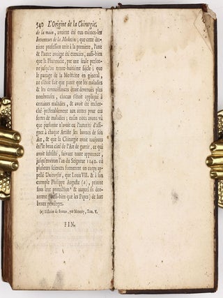 Splanchnologie, ou l'anatomie des visceres; avec des figures orginales, tirées d'après les cadavres; suivie d'une dissertation sur l'origine de la chirurgie. . .