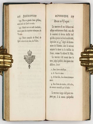 Description methodique du cabinet de l'Ecole royale des Mines / Supplement a la Description methodique du cabinet de l'Ecole Royale des Mines.