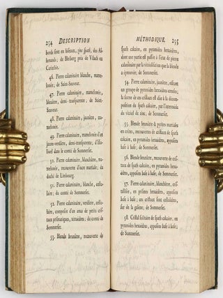 Description methodique du cabinet de l'Ecole royale des Mines / Supplement a la Description methodique du cabinet de l'Ecole Royale des Mines.