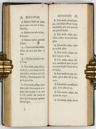 Description methodique du cabinet de l'Ecole royale des Mines / Supplement a la Description methodique du cabinet de l'Ecole Royale des Mines.