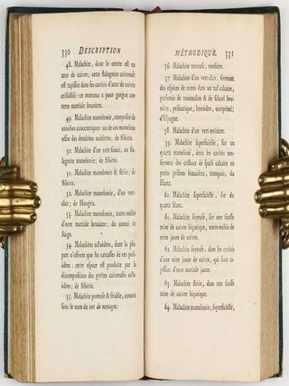 Description methodique du cabinet de l'Ecole royale des Mines / Supplement a la Description methodique du cabinet de l'Ecole Royale des Mines.