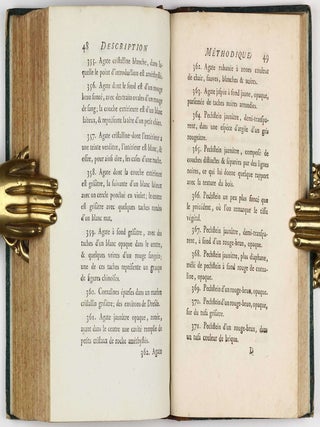 Description methodique du cabinet de l'Ecole royale des Mines / Supplement a la Description methodique du cabinet de l'Ecole Royale des Mines.