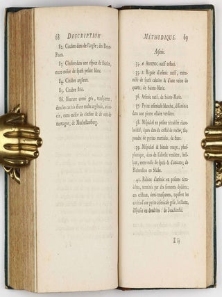 Description methodique du cabinet de l'Ecole royale des Mines / Supplement a la Description methodique du cabinet de l'Ecole Royale des Mines.