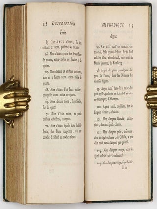 Description methodique du cabinet de l'Ecole royale des Mines / Supplement a la Description methodique du cabinet de l'Ecole Royale des Mines.