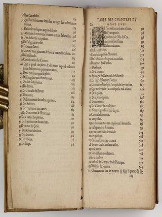 Les Essais. Edition nouvelle prise sur l exemplaire trouvé après le deceds de l autheur, reveu augmenté d un tiers oultre les précédentes impressions. Enrichi de deux tables curieusement exactes et élabourées.