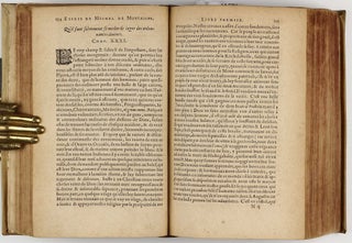 Les Essais. Edition nouvelle prise sur l exemplaire trouvé après le deceds de l autheur, reveu augmenté d un tiers oultre les précédentes impressions. Enrichi de deux tables curieusement exactes et élabourées.