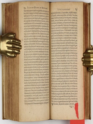 Les Essais. Edition nouvelle prise sur l exemplaire trouvé après le deceds de l autheur, reveu augmenté d un tiers oultre les précédentes impressions. Enrichi de deux tables curieusement exactes et élabourées.