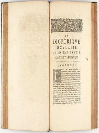 La dioptrique oculaire, ou la théorique, la positive, et la mechanique, de l'oculaire dioptrique et toutes ses espèces.