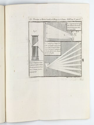 Observations sur l'histoire naturelle, sur la physique et sur la peinture. Avec des planches imprimées en couleur. Cet ouvrage renferme les secrets des arts, les nouvelles découvertes, & les disputes des philosophes & des artistes modernes. Année 1752. Vol. 1 (Part I) only.