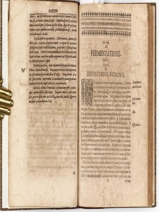 De fermentatione liber physico-medicus. Cui de inseparabiltate formarum materialium & vita singularia sunt innexa. Omni perpetuis experimentis firmata.