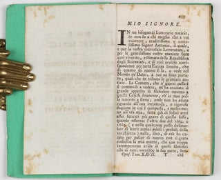 Due lettere scritte ad Antonio Magliabechi ... Sopra i Moti, e le apparenze delle due comete apparse sul fine di Novembre 1680 ... / Dissertazione sulle Comete.