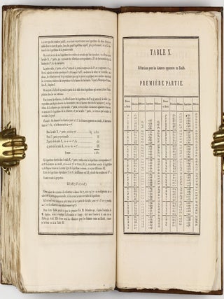 Traité de géodesié, ou exposition des méthodes astronomiques et trigonometriques, appliquées soit à la mesure de la terre, soit à la confection du canevas des cartes et des plans.