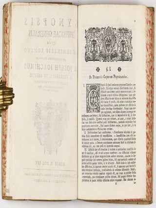 De lumine dissertatio physica quam in seminario Romano. . . / Synopsis physicae generalis. . . / De meteoris a naturali electricismo pendentibus dissertatio physica. . . / De naturali electricismo ejusque ad auroram borealem applicatione dissertatio physica. . . / De lentibus et telescopiis dioptricis dissertatio. . .